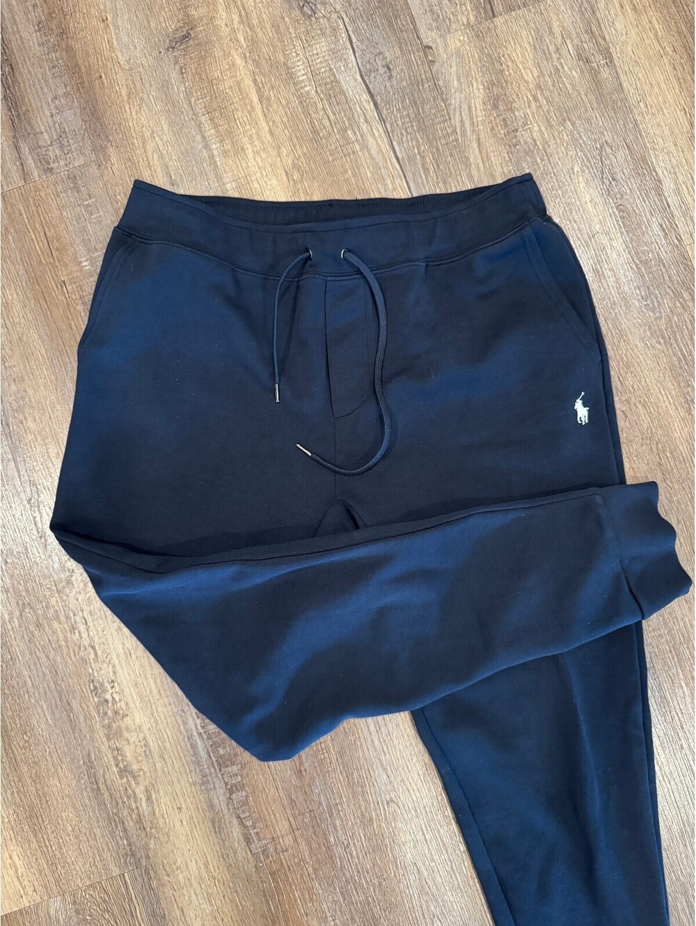 Polo Ralph Lauren Navy Blue Men's Jogger Sweatpants Large Drawstring